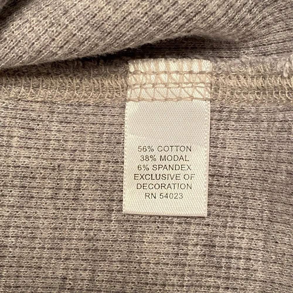 Banana REPUBLIC Light Gray Long Sleeve Pullover Sweater Men L Large
